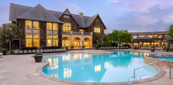 Poolside view